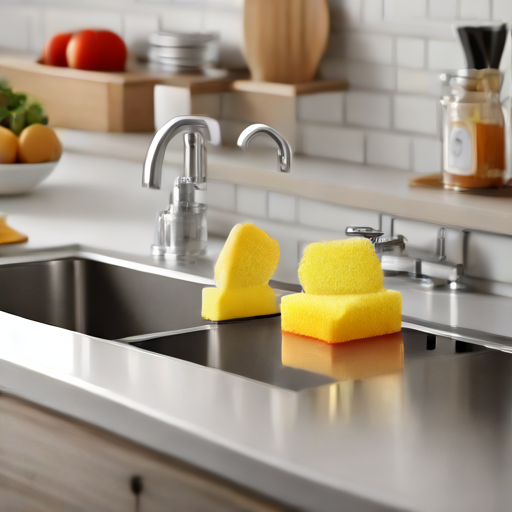 Afbeelding van Tips voor het Kiezen van de Beste Keukenspons met Handgreep