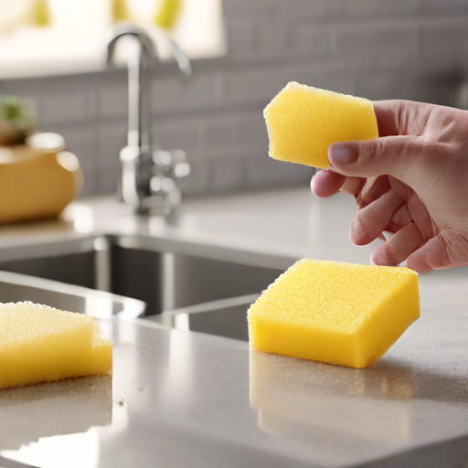 Afbeelding van Wat kost een keukenspons met handgreep gemiddeld?