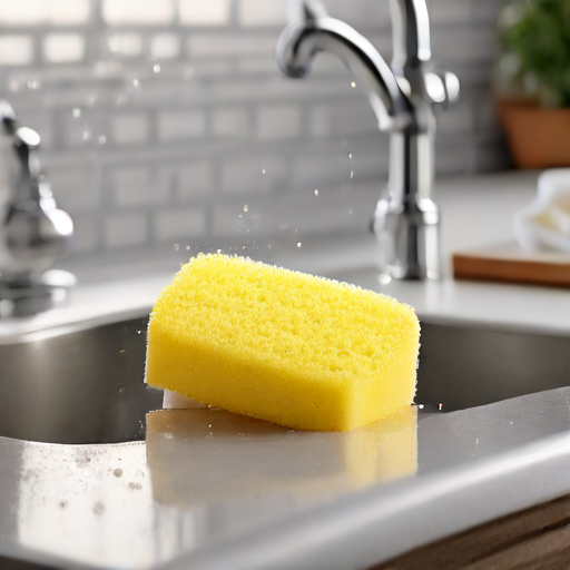 Afbeelding van Ontdek de verschillende soorten keukenspons met handgreep