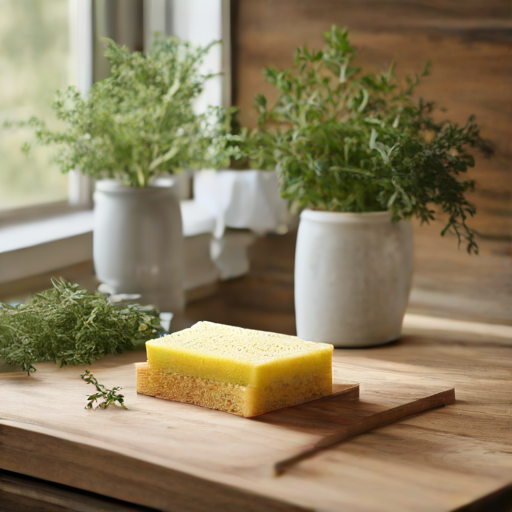 Afbeelding van Maak je eigen keukenspons met handgreep eenvoudig zelf