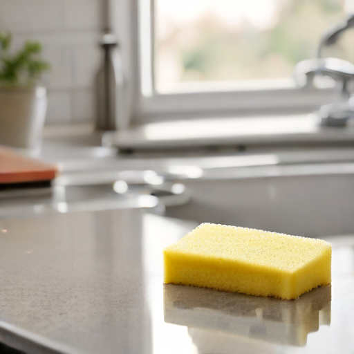 Afbeelding van Voordelen van keukenspons met handgreep voor efficiëntie