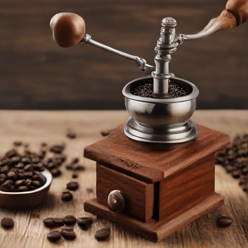 Afbeelding van Handmatige koffiemolens: De kunst van vers gemalen koffie