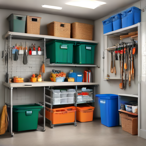 Afbeelding van Beste opties voor plastic opberglades in de garage