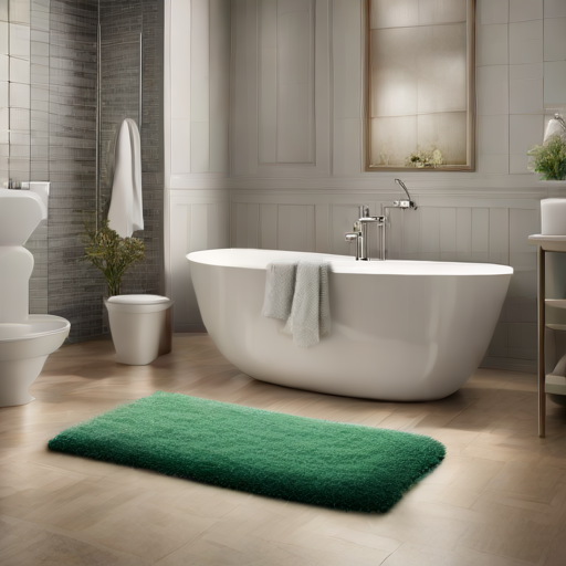 Afbeelding van Beste materialen voor badkamermatjes in één overzicht