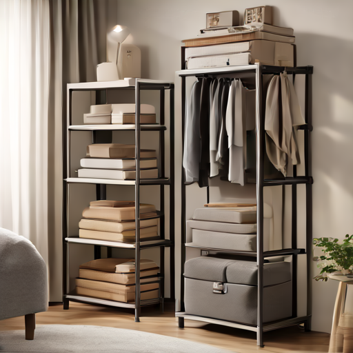 Afbeelding van Top opvouwbare opbergrekken voor studentenhuizen