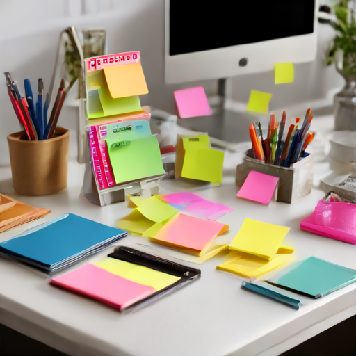 Afbeelding van Vind zelfklevende post-it houders dicht bij jou