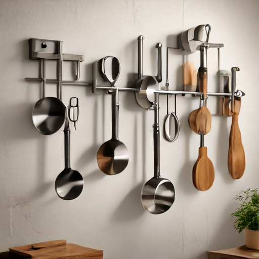 Afbeelding van Ophanghaken voor keukengerei: praktisch en stijlvol