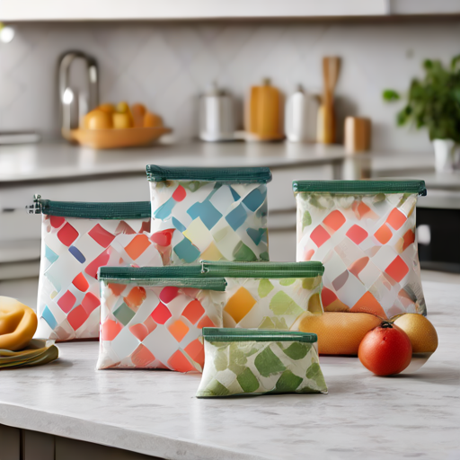 Afbeelding van Herbruikbare sandwichzakken: Duurzaam en praktisch kiezen