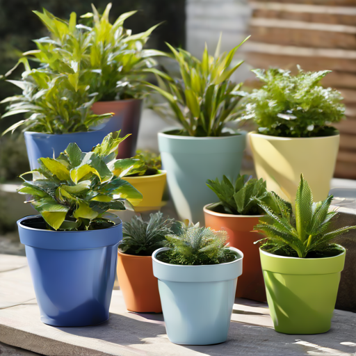 Afbeelding van Plastic plantpotjes voor buitenplanten: Ja of Nee?