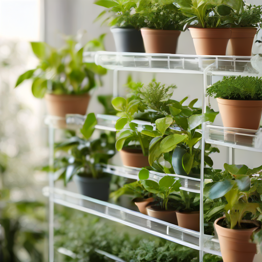 Afbeelding van Plastic rekken voor planten: Duurzaam en praktisch