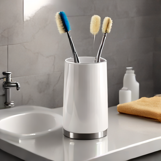 Afbeelding van Luxe plastic wc-borstelhouders: tips voor keuze