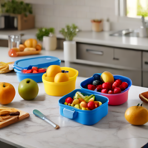 Afbeelding van Veilige multifunctionele broodtrommels voor kinderen