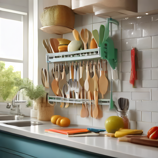 Afbeelding van Veiligheid van plastic messenrekken voor kinderen