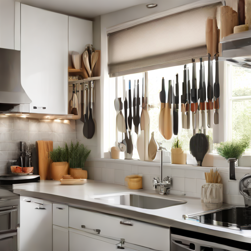 Afbeelding van Goedkoopste plastic messenrekken voor kleine keukens
