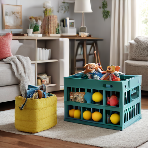 Afbeelding van Opvouwbare kratten: De oplossing voor je huishouden