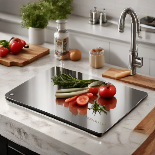 Afbeelding van Multifunctionele rvs-snijplanken: De Keuken Must-Have