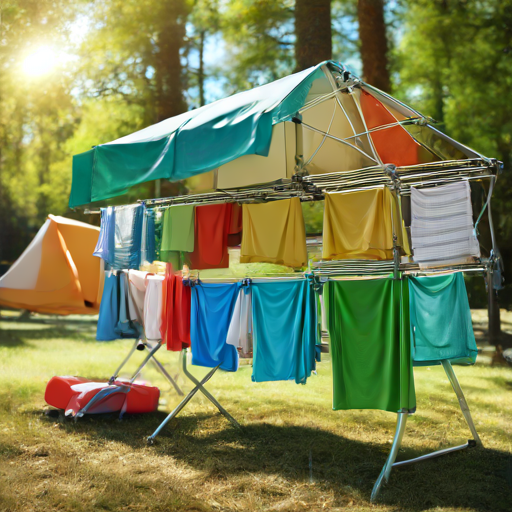 Afbeelding van Beste plastic droogrekken voor camping - Top keuzes 2023