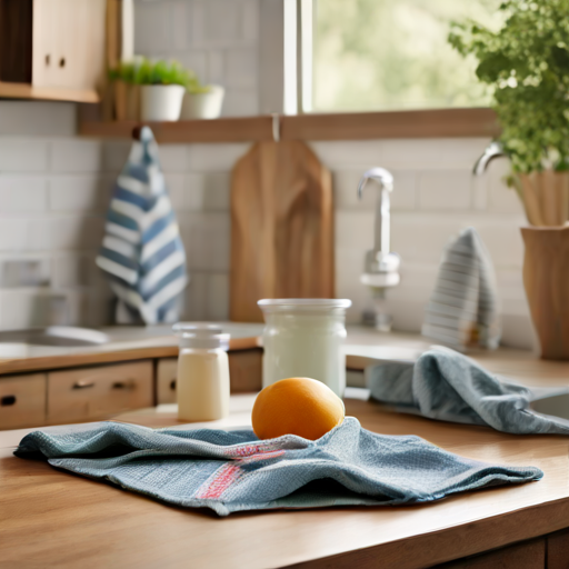 Afbeelding van Herbruikbare Vaatdoekjes: Duurzaam en Efficiënt in de Keuken