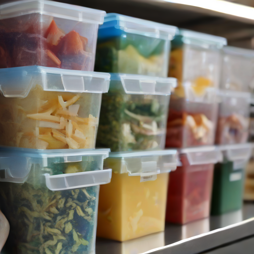 Afbeelding van Veiligheid van plastic schillenopvangbakken voor voedsel