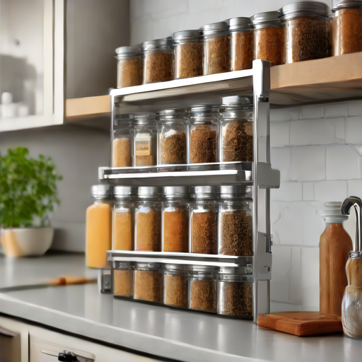 Afbeelding van Herbruikbare kruidenrekjes: Duurzaam en praktisch in de keuken