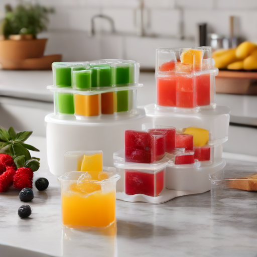 Afbeelding van Herbruikbare ijsvormpjes: Duurzaam genieten van ijs