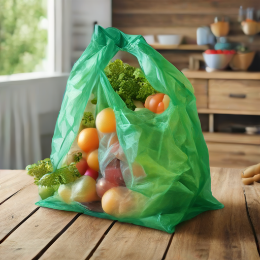 Afbeelding van Bestel Plastic Opvouwbare Boodschappentassen Online