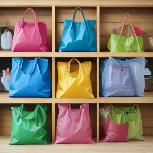 Afbeelding van Wat kosten plastic opvouwbare boodschappentassen?