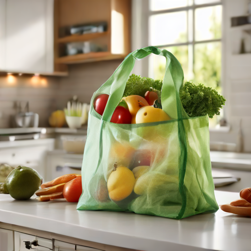 Afbeelding van Voordelen van plastic opvouwbare boodschappentassen