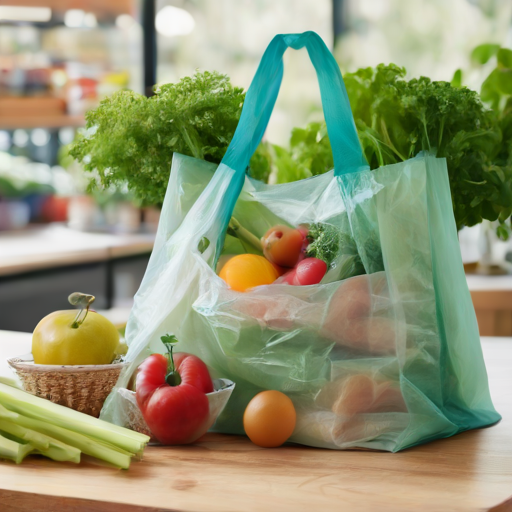 Afbeelding van Duurzaamheid van plastic opvouwbare boodschappentassen