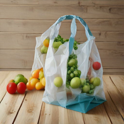 Afbeelding van Top plastic opvouwbare boodschappentassen voor gemak