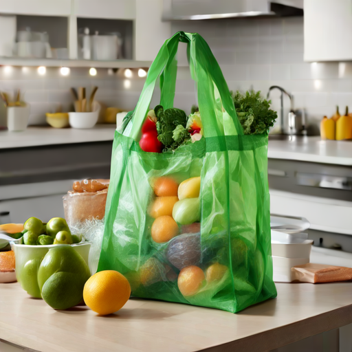 Afbeelding van Topmerken van opvouwbare boodschappentassen in plastic