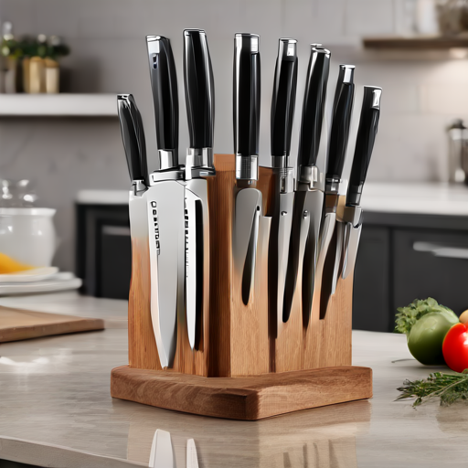 Afbeelding van Professionele multifunctionele messenhouders kopen