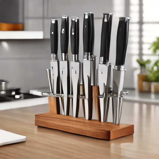 Afbeelding van Ontdek Multifunctionele Messenhouders voor Professionals