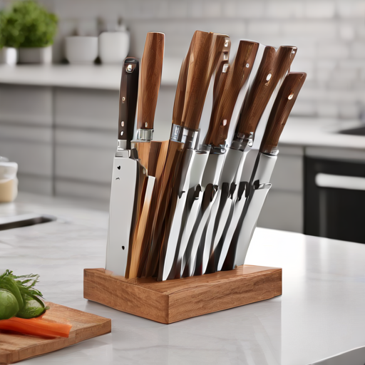 Afbeelding van Multifunctionele messenhouders: De perfecte keuze voor hobbykoks