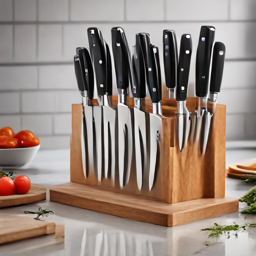 Afbeelding van Combineer multifunctionele messenhouders met snijplanken