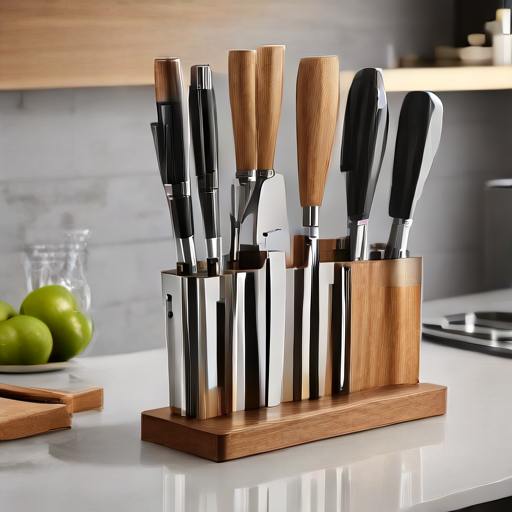 Afbeelding van Ontdek de beste multifunctionele messenhouders voor kleine ruimtes