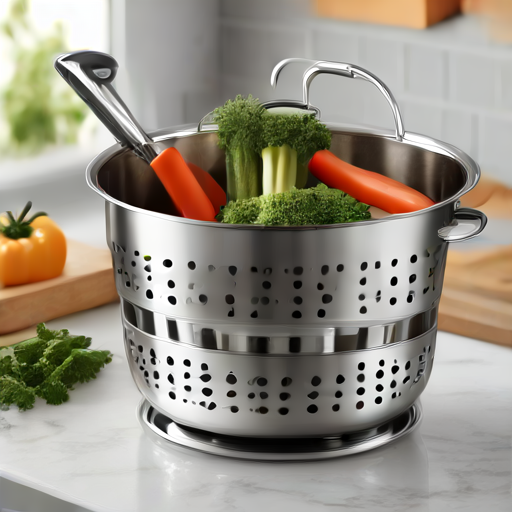 Afbeelding van Herbruikbare Stoommandjes: Duurzaam Groenten Stomen