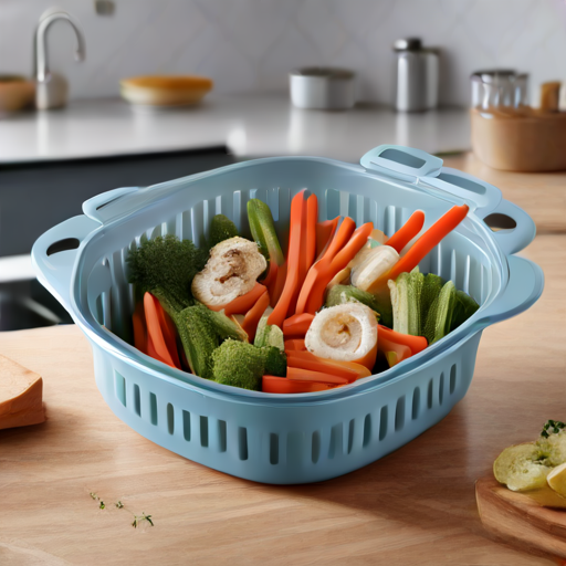 Afbeelding van Herbruikbare stoommandjes: Duurzaam koken met gemak