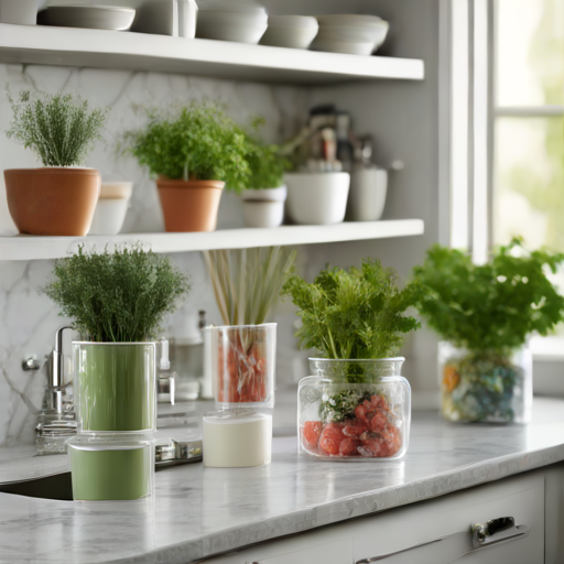 Afbeelding van Veiligheid van plastic kruidenhouders in de keuken