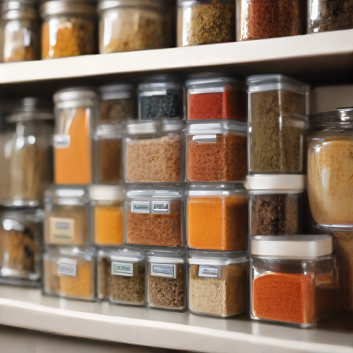 Afbeelding van Organiseer je plastic kruidenhouders efficiënt en stijlvol