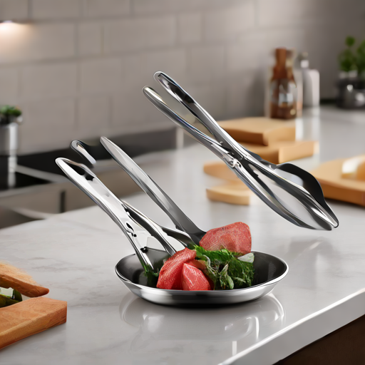 Afbeelding van Multifunctionele Kooktangen: De Must-Have Keukenhulp