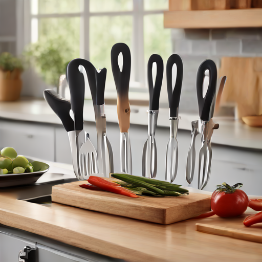 Afbeelding van Veiligheid van multifunctionele kooktangen voor kinderen