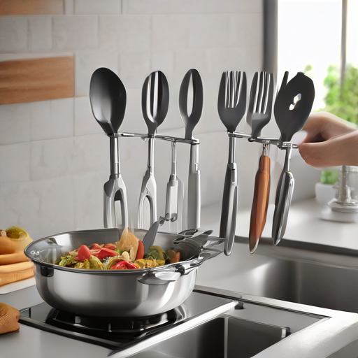 Afbeelding van Multifunctionele Kooktangen Kiezen voor Kleine Keukens