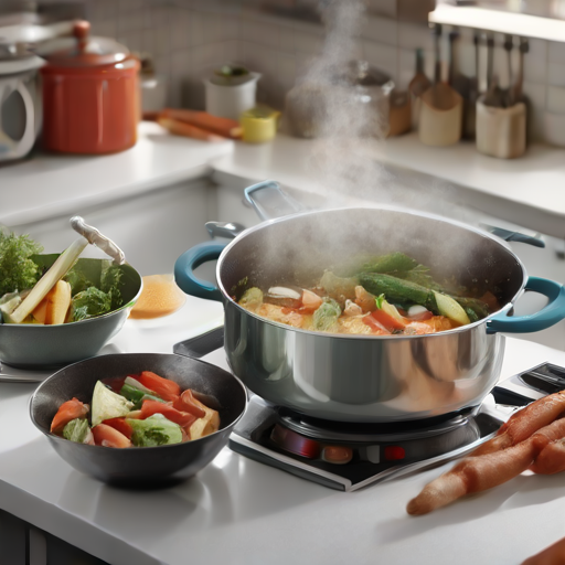 Afbeelding van Effectiviteit van Plastic Stoompotten in de Keuken