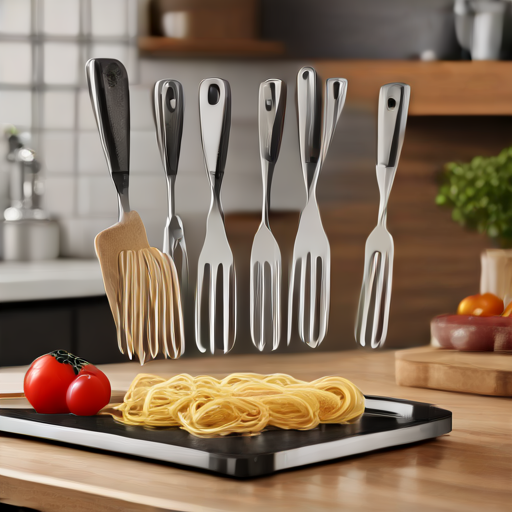 Afbeelding van Herbruikbare Spaghettitang: Duurzaam en Handig Keukenhulpmiddel