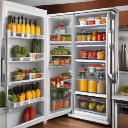 Afbeelding van Herbruikbare koelkastorganizers combineren met opslagoplossingen