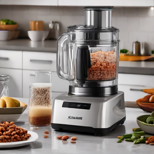 Afbeelding van Multifunctionele food-processors voor het malen van noten