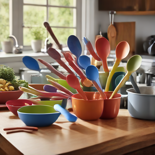 Afbeelding van Kies de Beste Plastic Roerlepels voor Jouw Keuken