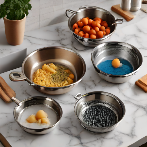 Afbeelding van Beste herbruikbare zeefjes voor jouw keuken