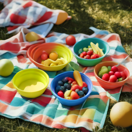 Afbeelding van Beste herbruikbare opvouwbare schalen voor kinderen